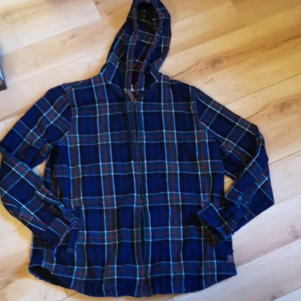 L.L bean flannel sweater